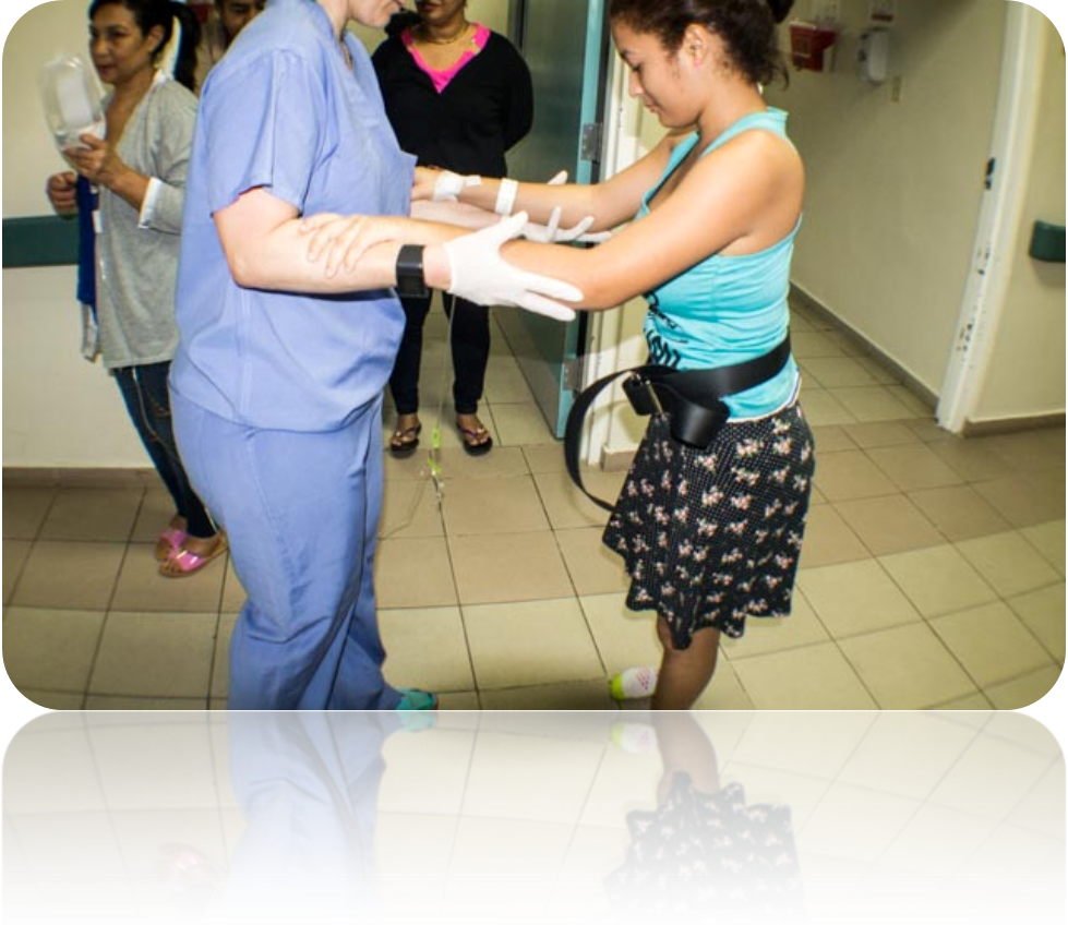 Operation Walk Freedom to Move helps 18 year old Claribel in the Dominican Republic walk with out pain for the first time in years.